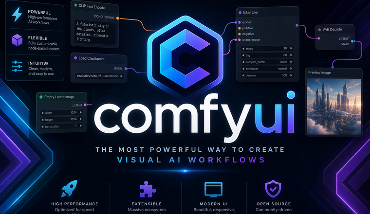 ComfyUI 镜像模板封面